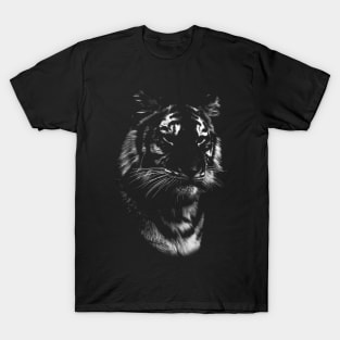 tiger, black shirt T-Shirt